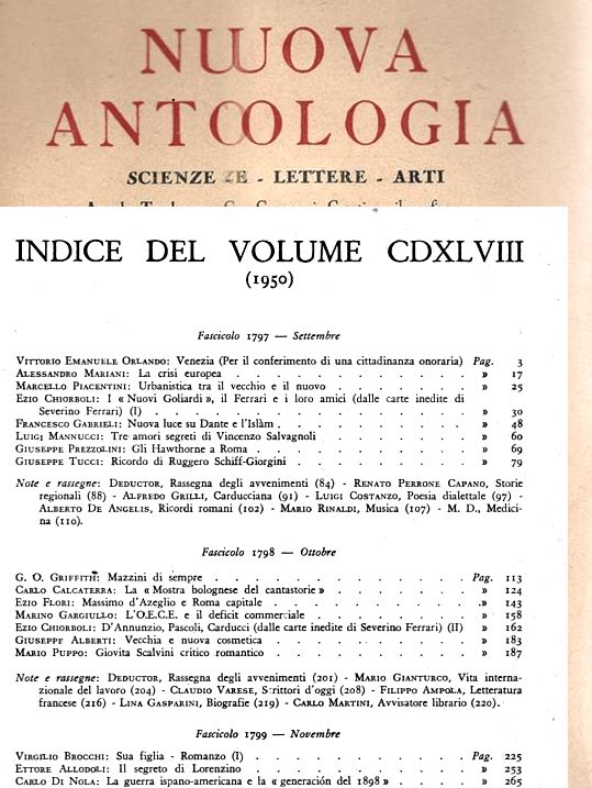 Nuova antologia 1950