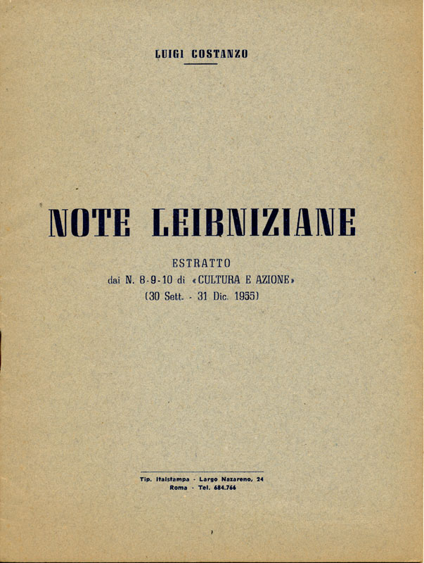 Note Leibniziane