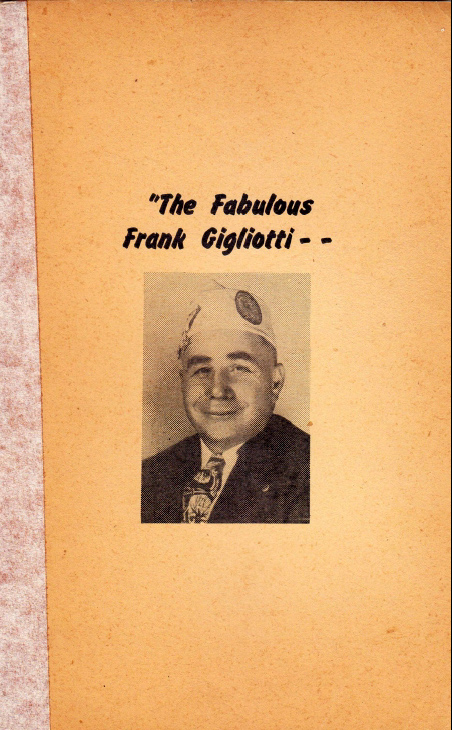 The fabulous Frank Gigliotti